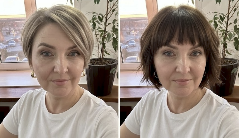 «Ей 40, а выглядит на 30!»: 4 омолаживающие стрижки для женщин, которые освежают лицо